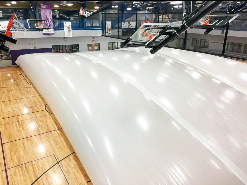 Indianapolis Indiana Professional Gym Floor Drying